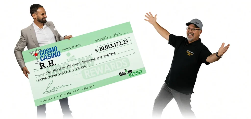Cosmo Casino Jackpot Win by R.H.